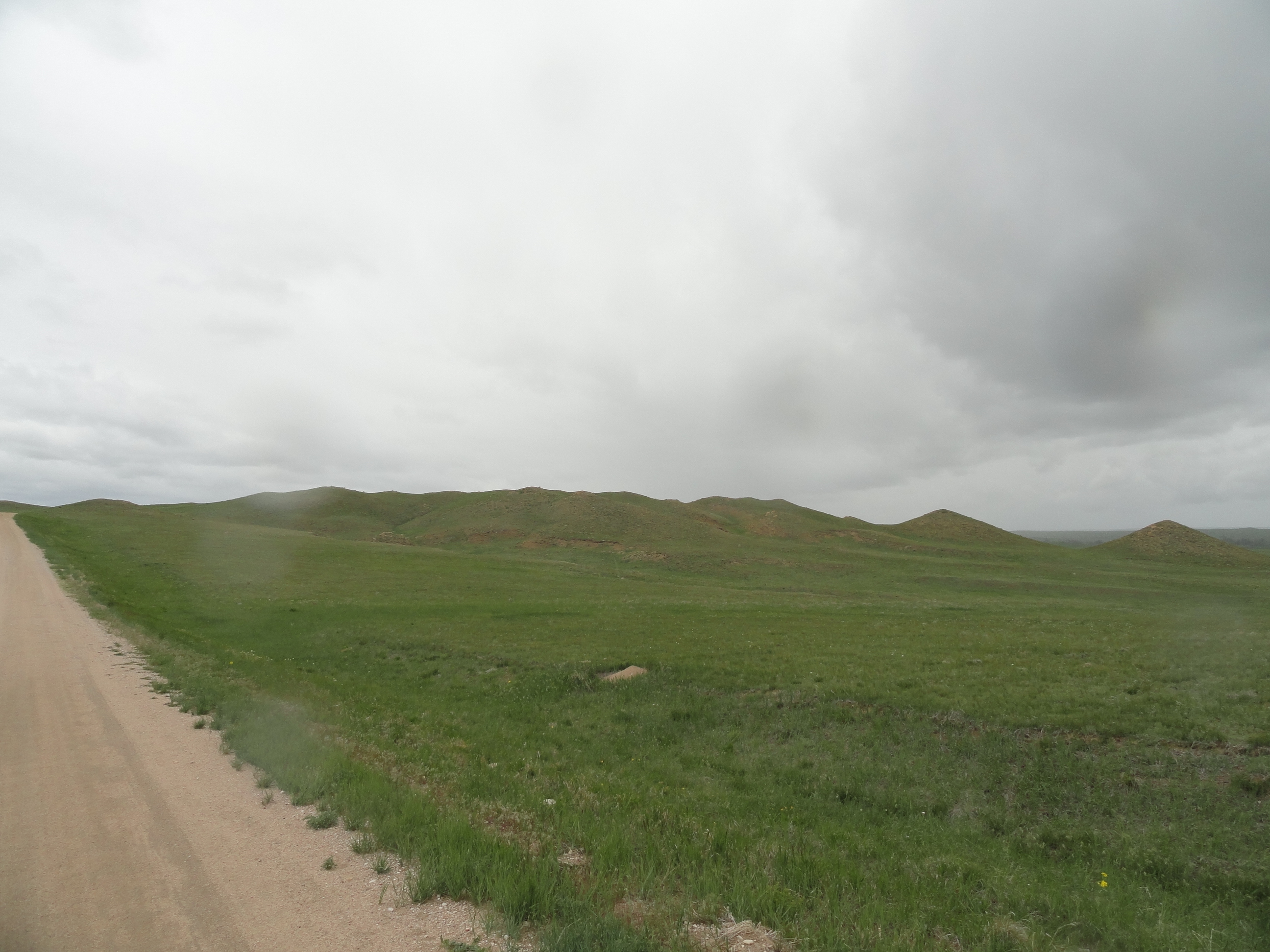 Rolling hills in Oglala National Grassland