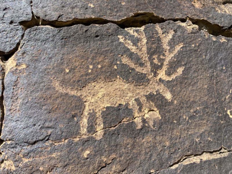 pictograph carrizo canyon colorado