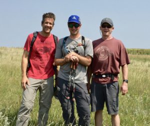 Great Plains Trail hikers